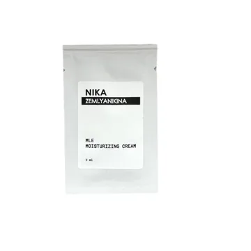 Nika Zemlyanikina / Пробник / Зволожуючий крем для обличчя на основі мультиламелярної емульсії (MLE) / 2 мл