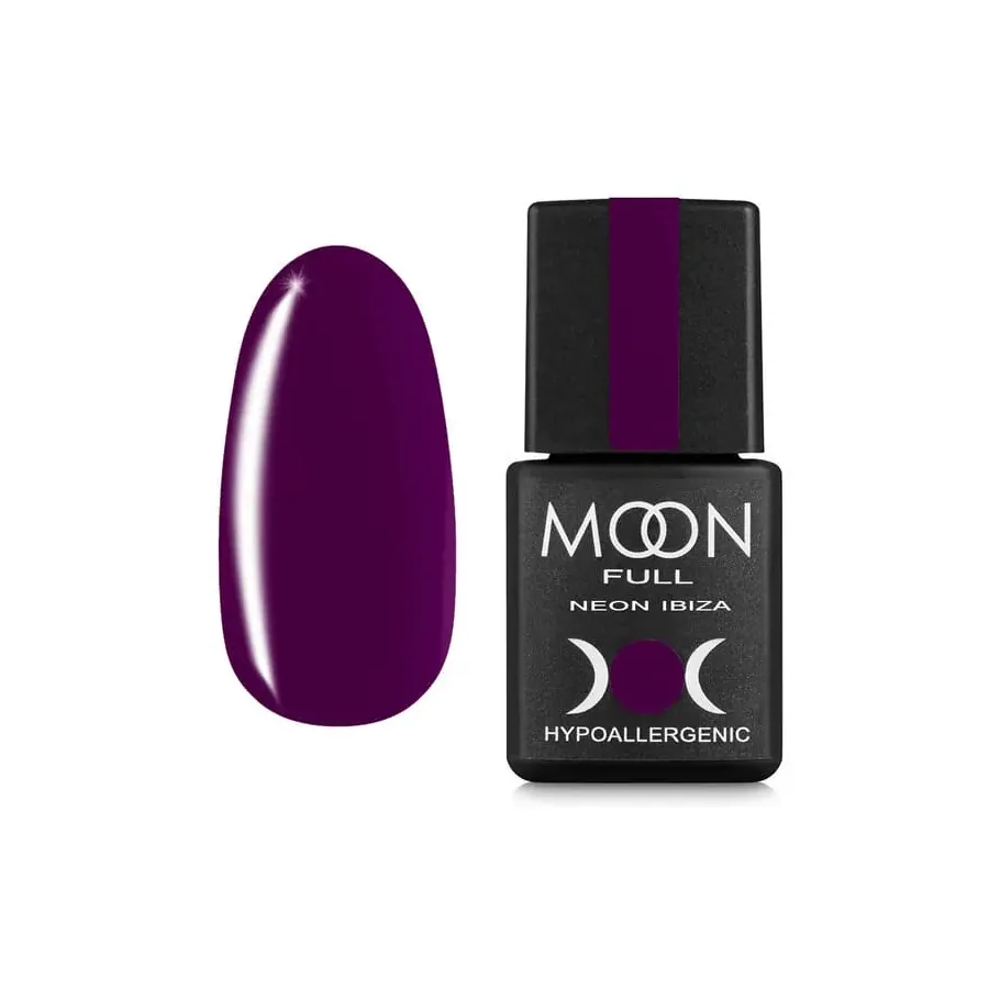 MOON FULL / Гель-лак Ibiza color №720 / фіолетовий / 8 мл (Розпродаж. Термін 05.25)