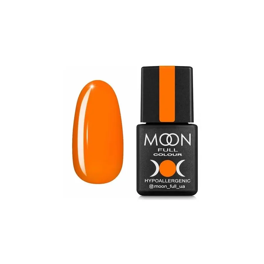 MOON FULL / Гель-лак Neon №704 / помаранчевий / 8 мл (Розпродаж. Термін 05.25)