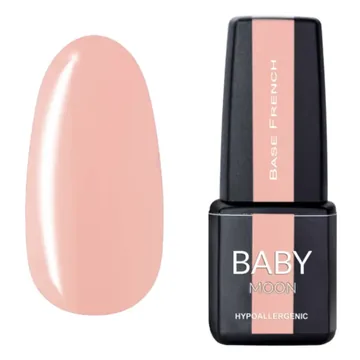 BABY MOON / French base №04/ кремово-білий / 6 мл
