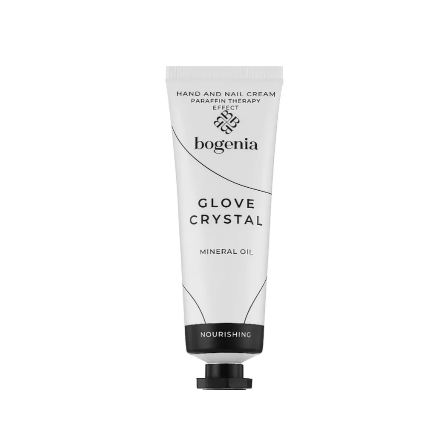 Bogenia / Крем для рук та нігтів GLOVE CRYSTAL SHEA BUTTER зволожуючий BG401 №002 / 30мл