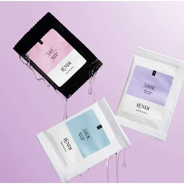 Lendi / Набір складників для ламінування вій та брів у саше / Lash & Brow New Look / 3х3мл