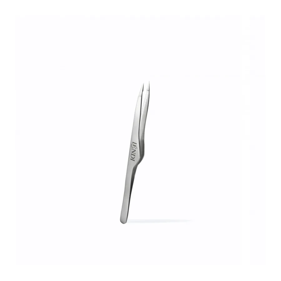 Lendi / Пінцет для брів / точковий, матовий