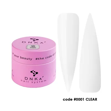 DNKa’ / Jelly Gel #0001 Clear / Прозорий / 15мл