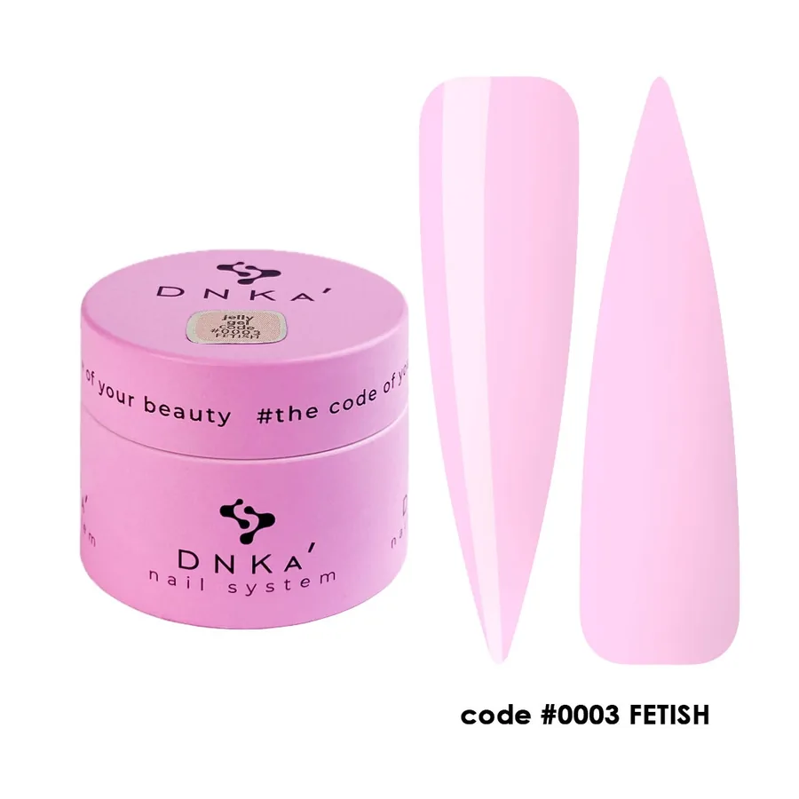 DNKa’ / Jelly Gel #0003 Fetish / Ніжно-рожевий / 15мл
