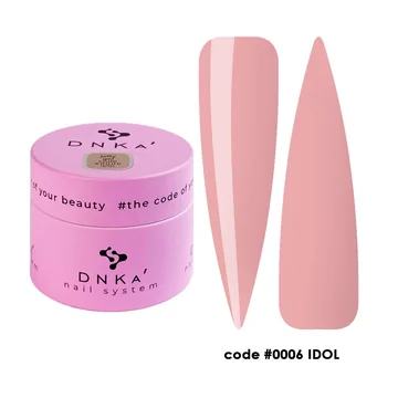 DNKa’ / Jelly Gel  #0006 Idol / ніжно-коричневий / 15мл