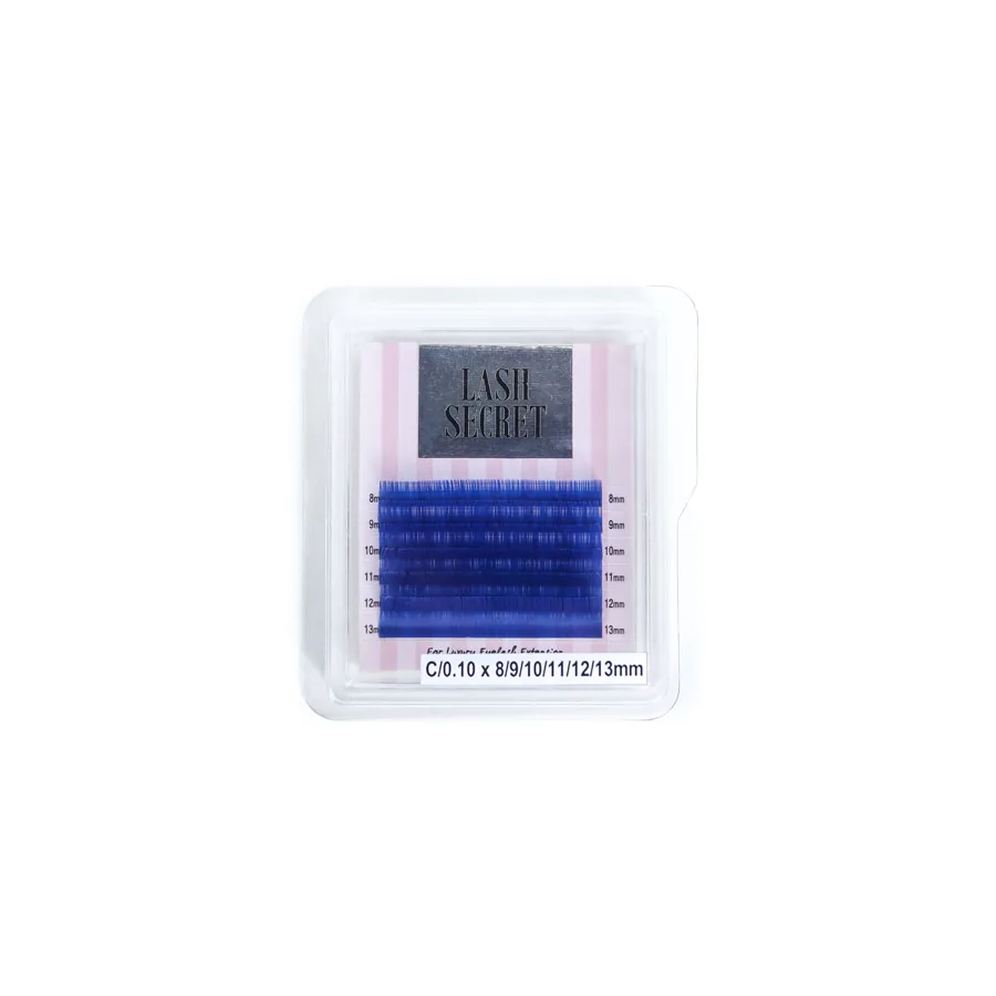Вії Lash Secret / Мікс mini / Сині