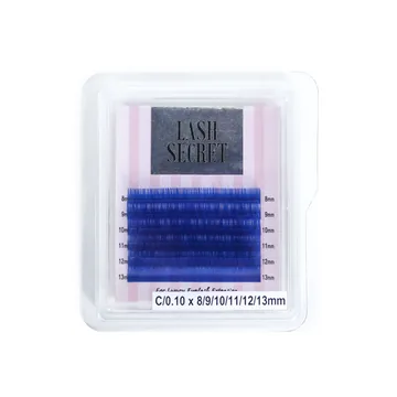 Вії Lash Secret / Мікс mini / Сині