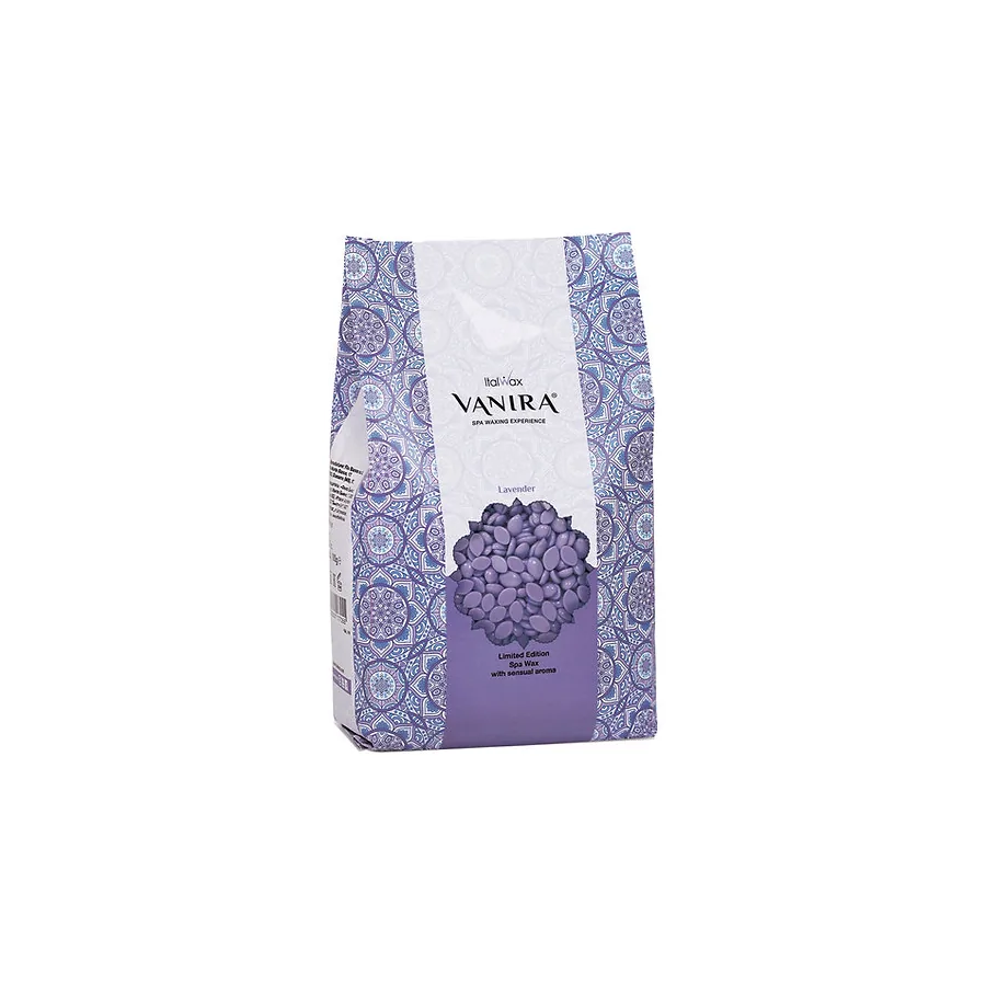 Ital Wax / Гранульований віск для СПА-депіляції / Vanira Aromatic SPA / Лаванда