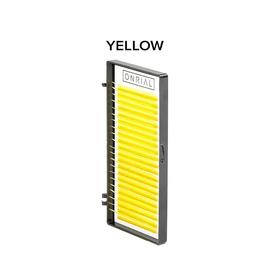 Вії Onrial / Жовті / Yellow