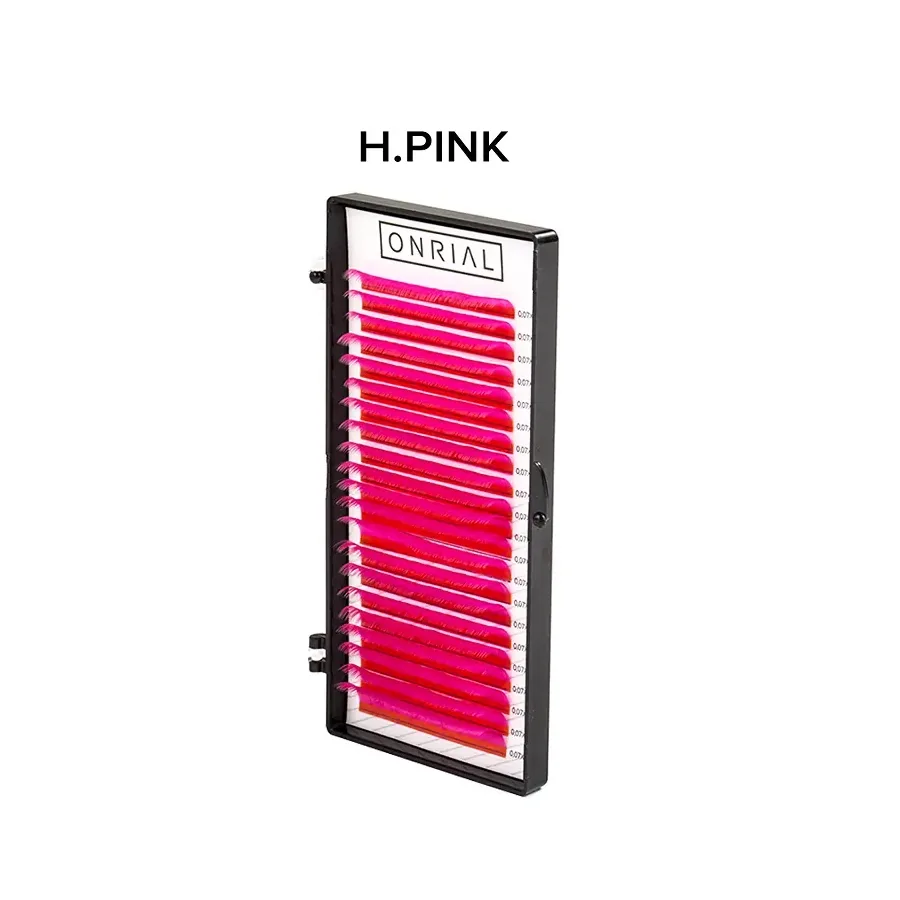 Вії Onrial / Рожеві / H.Pink