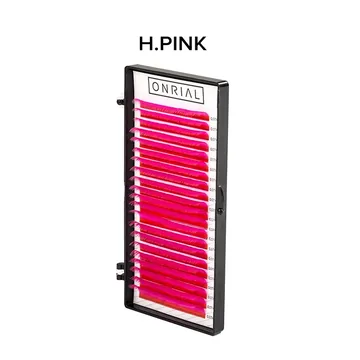 Вії Onrial / Рожеві / H.Pink