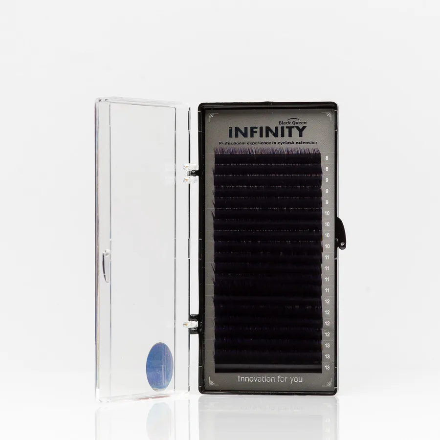 Вії Infinity / Ombre / Фіолетові кінчики