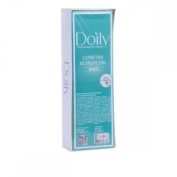 Doily / Серветки безворсові у коробці 4.5*6.5 см  / 425 шт/уп