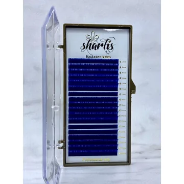 Вії Sharlis Silver / Мікс / Сині