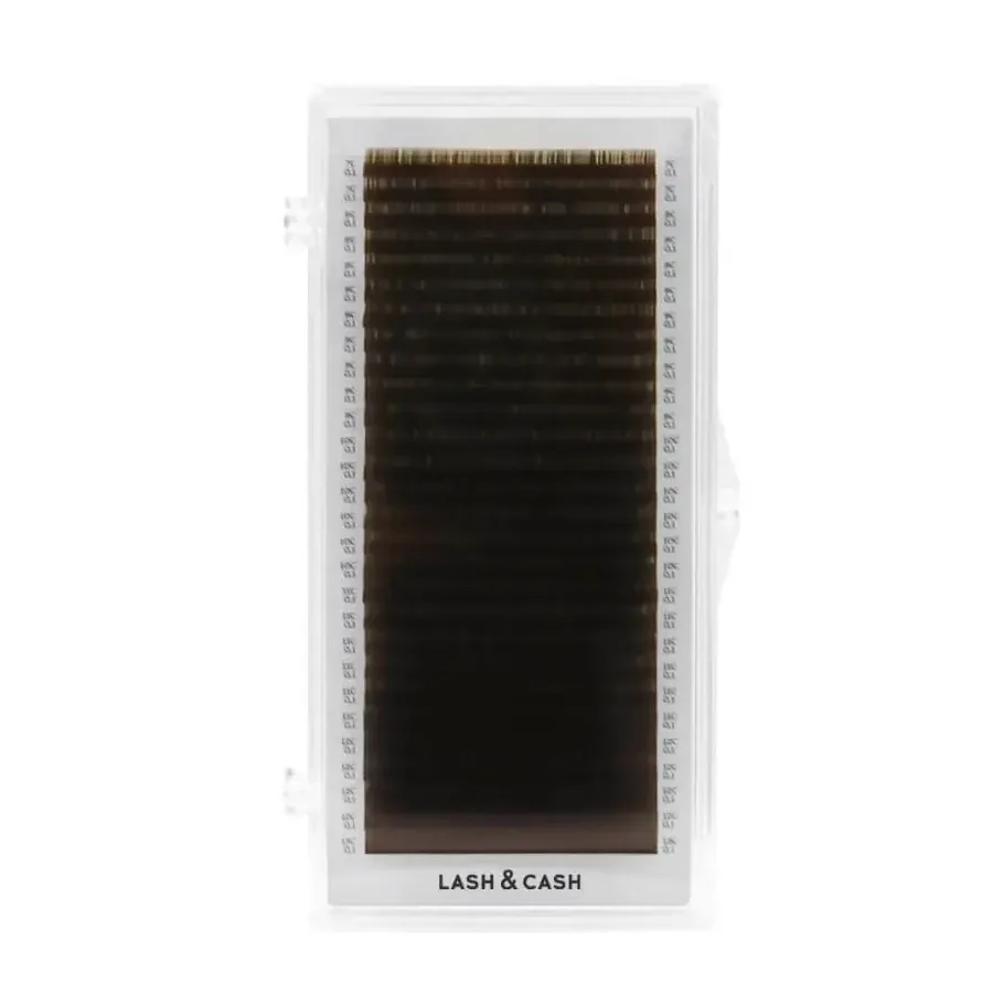 Вії Sculptor / LASH&CASH / Dark Chocolate / 28 линий