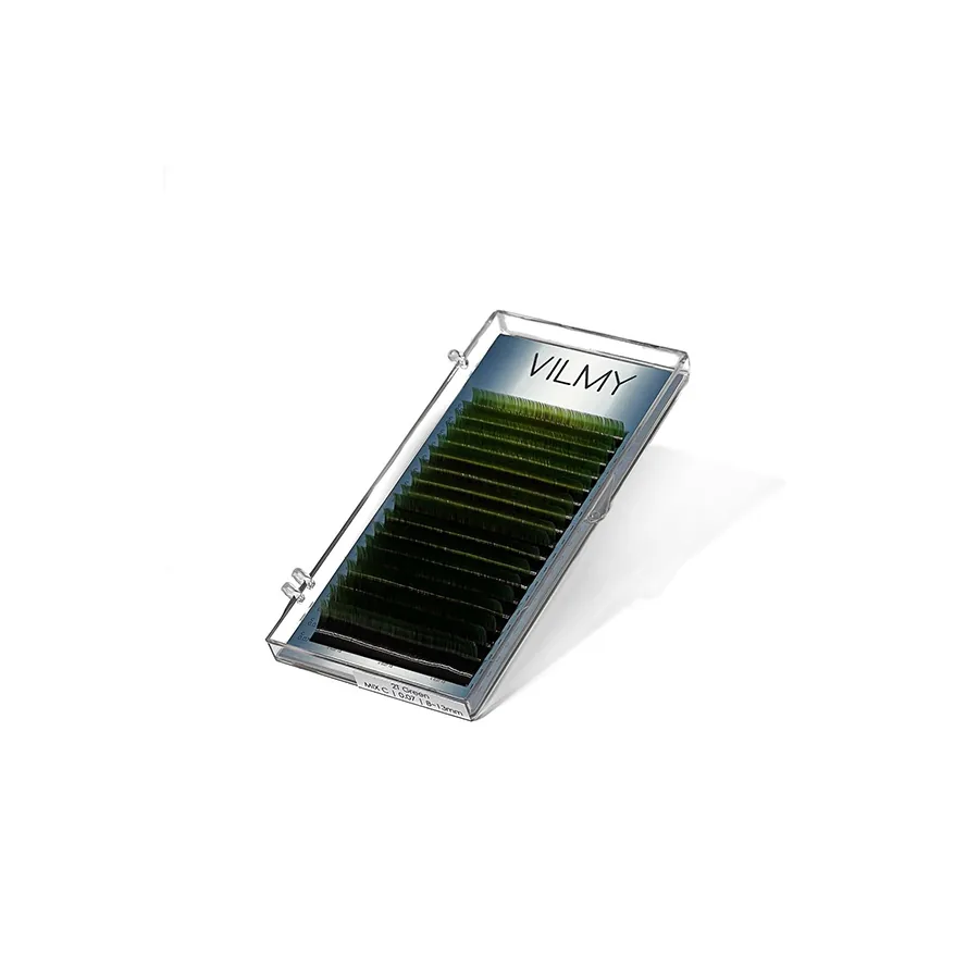 Вії VILMY / VIYA Мікс / Ombre green