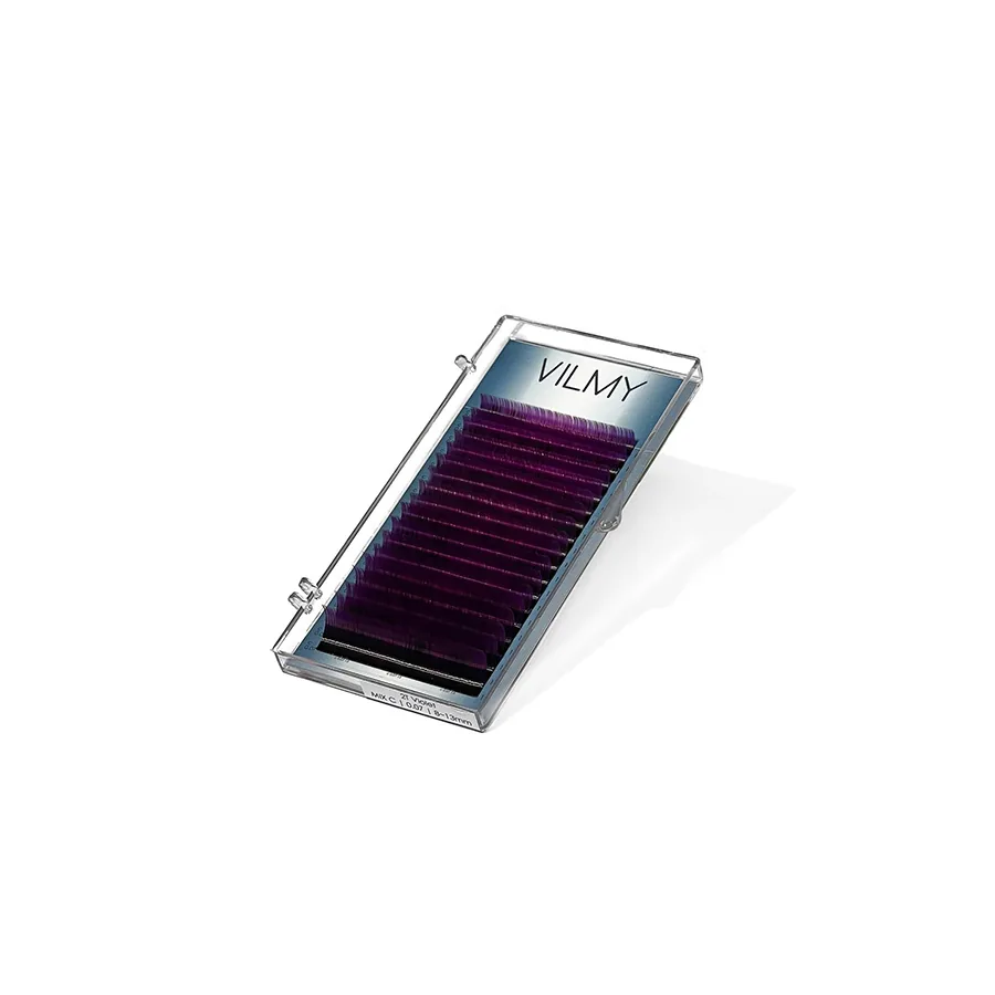 Вії VILMY / VIYA Мікс / Ombre violet