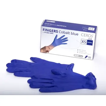 CEROS / Нітрилові рукавички нестерильні / Cobalt Blue / 3.5 г