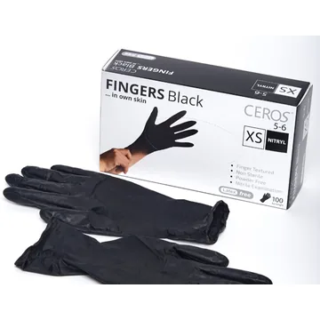 CEROS / Нітрилові рукавички нестерильні / Black 3.5 г