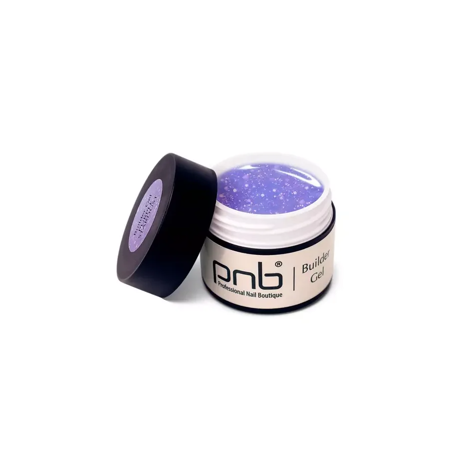 PNB / Builder Gel / Purple Stardust / 15мл