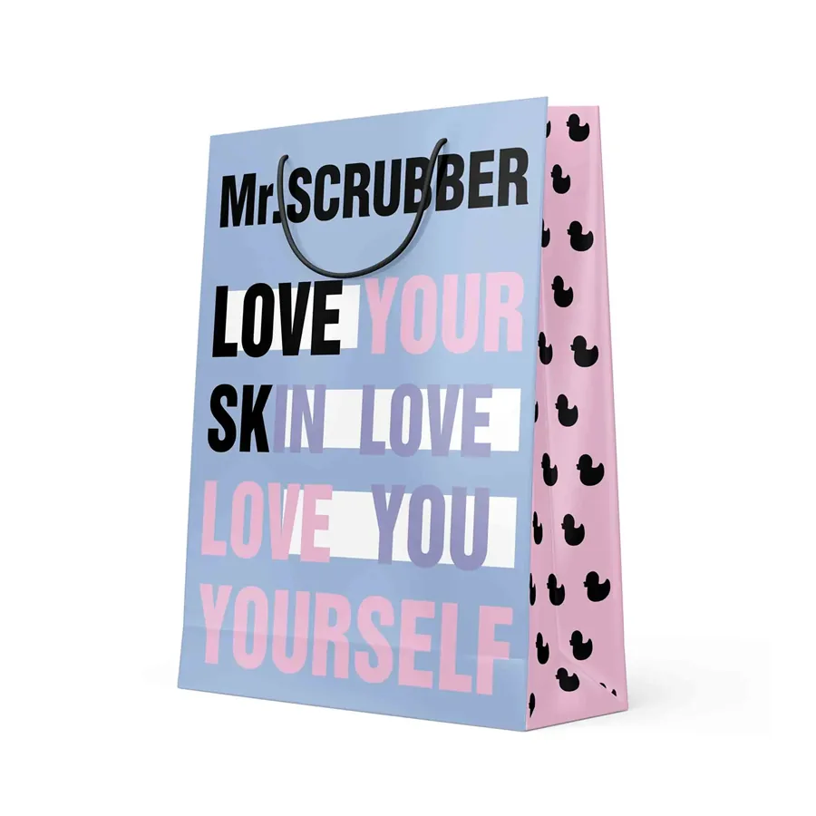 Mr.SCRUBBER / Подарунковий пакет Love Your Skin великий