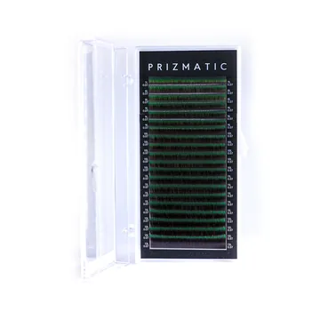 Вії Sculptor / PRIZMATIC / Green  2T / Мікс