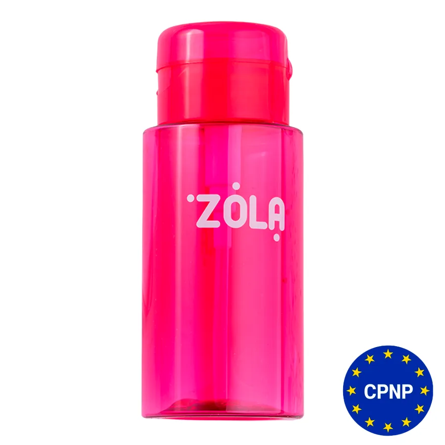 Zola / Ємність пластикова для рідини з помпою-дозатором / 180мл