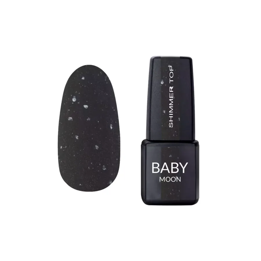 BABY MOON / Shimmer White Matte Top №024 / 6 мл