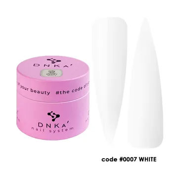 DNKa’ / Jelly Gel #0007 White / Білий / 15мл