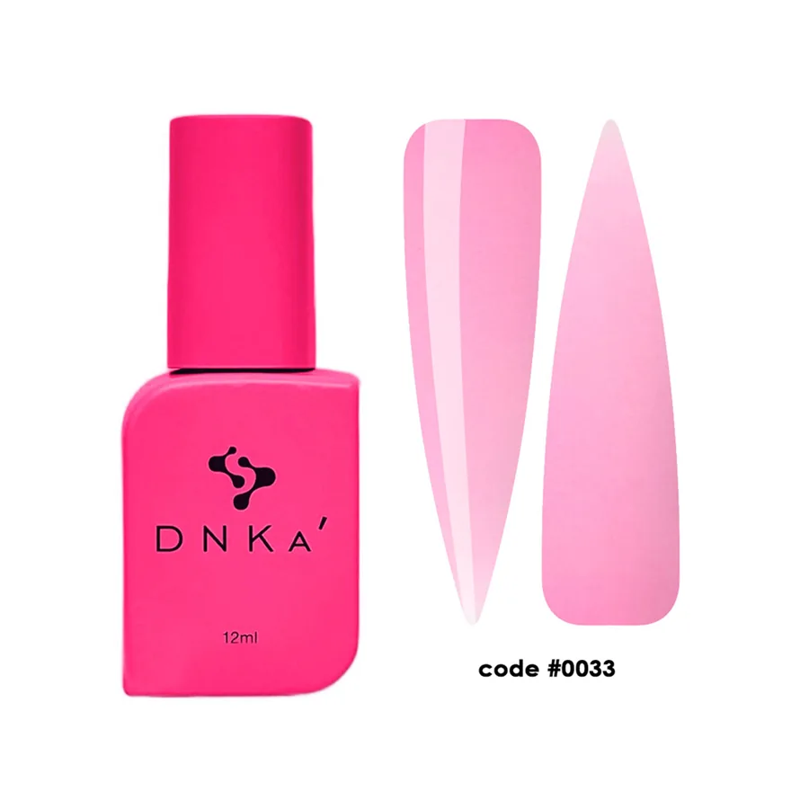 DNKa’ / Liquid Acrygel #0033 / Cherry Jelly / Напівпрозорий рожевий неон / 12 мл