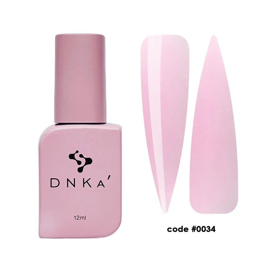 DNKa’ / Liquid Acrygel #0034 / Lollypop / Напівпрозорий рожевий / 12 мл