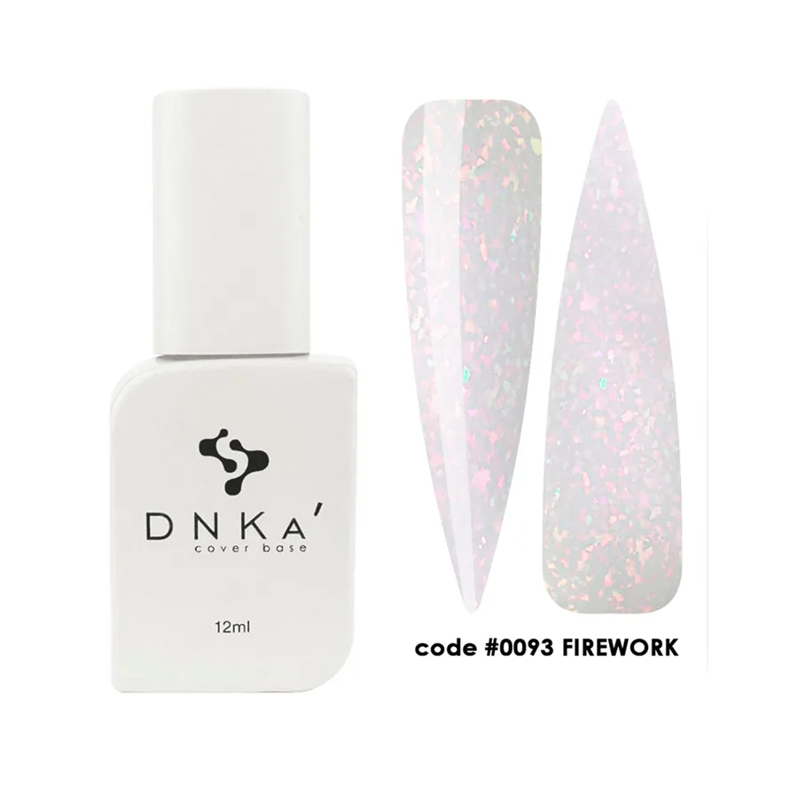 DNKa’ / Cover Base French #0093 / Firework / холодний молочний з рожевою поталлю