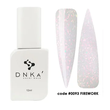 DNKa’ / Cover Base French #0093 / Firework / холодний молочний з рожевою поталлю