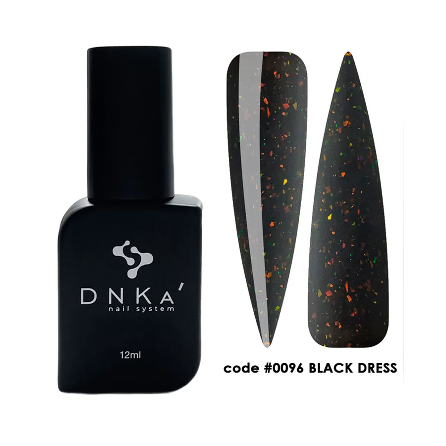 DNKa’ / Cover Base #0096 / Black Dress / чорний з поталлю