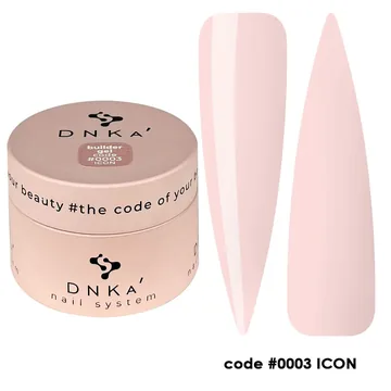 DNKa’ / Builder Gel #0003 / Icon / Рожевий /30 мл