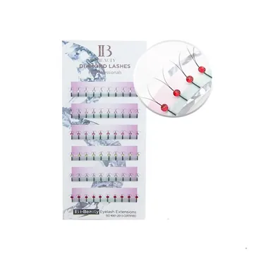 i-Beauty / Вії зі стразами Swarovski / Різнокольорові
