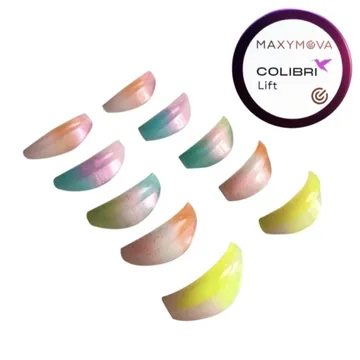Maxymova / Набір бігуді для ламінування вій / Сolibri LIFT / 5 пар (S1, M1, L1, XL1, LL1)