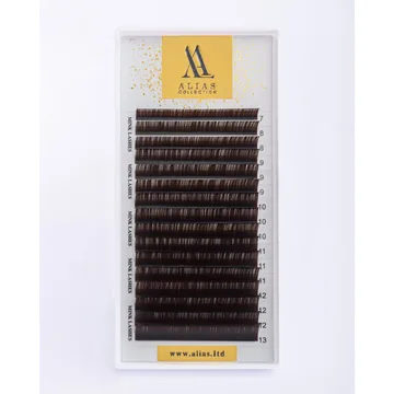 Вії ALIAS / Dark Chocolate / Мікс