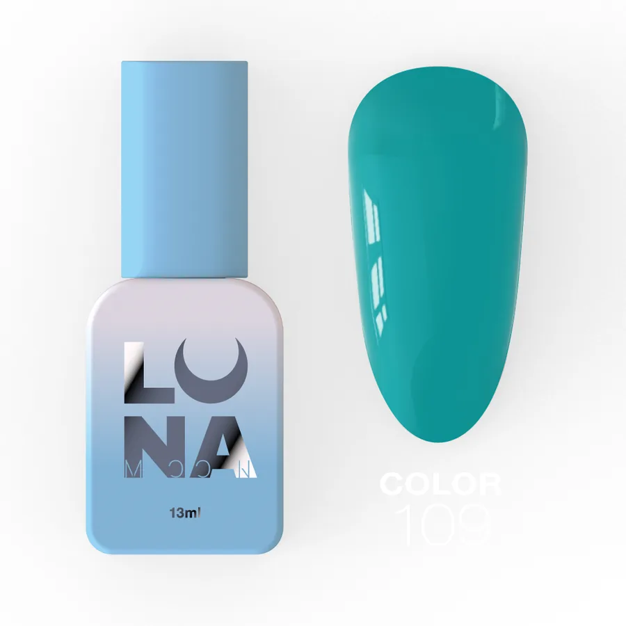 LUNA / Гель-лак / Color №109 / лазурний / 13 мл