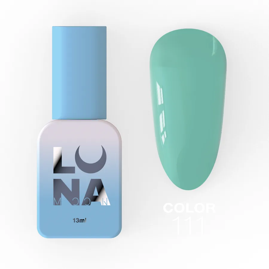 LUNA / Гель-лак / Color №111 / бірюзовий / 13 мл