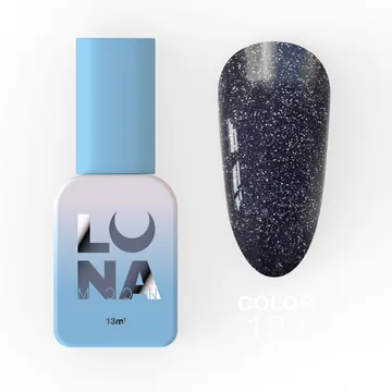 LUNA / Гель-лак / Color №123 / баклажановий з голографічним шиммером / 13 мл