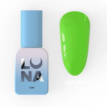 LUNA / Гель-лак / Color №149 / неоново-салатовий / 13 мл