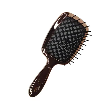 Hollow Comb / Гребінець для волосся Superbrush Plus / Бронза з чорним Chrome