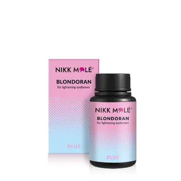 NIKK MOLE / Блакитний блондоран для освітлення брів