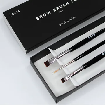 OKIS BROW / Набір пензлів / Brow Brush set  Limited edition (С1, H3, L2)