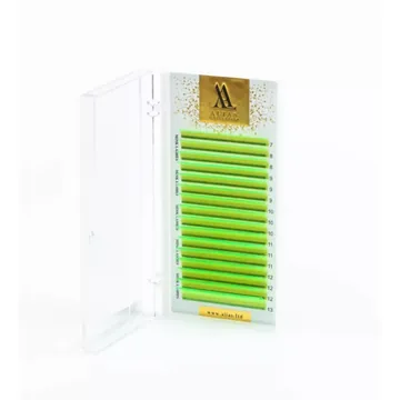 Вії ALIAS / Green Neon / Мікс