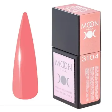 MOON FULL / Amazing Tutti Frutti base №3104 / нежно коралово-розовая / 12 мл