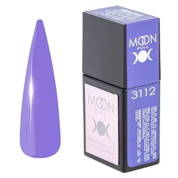 MOON FULL / Amazing Tutti Frutti base №3112 / пастельно-фіолетова / 12 мл