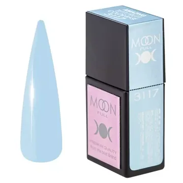 MOON FULL / Amazing Tutti Frutti base №3117 / світло-блакитна / 12 мл